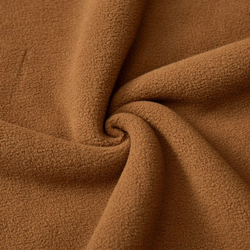 Gezellige fleece gevoerde jas