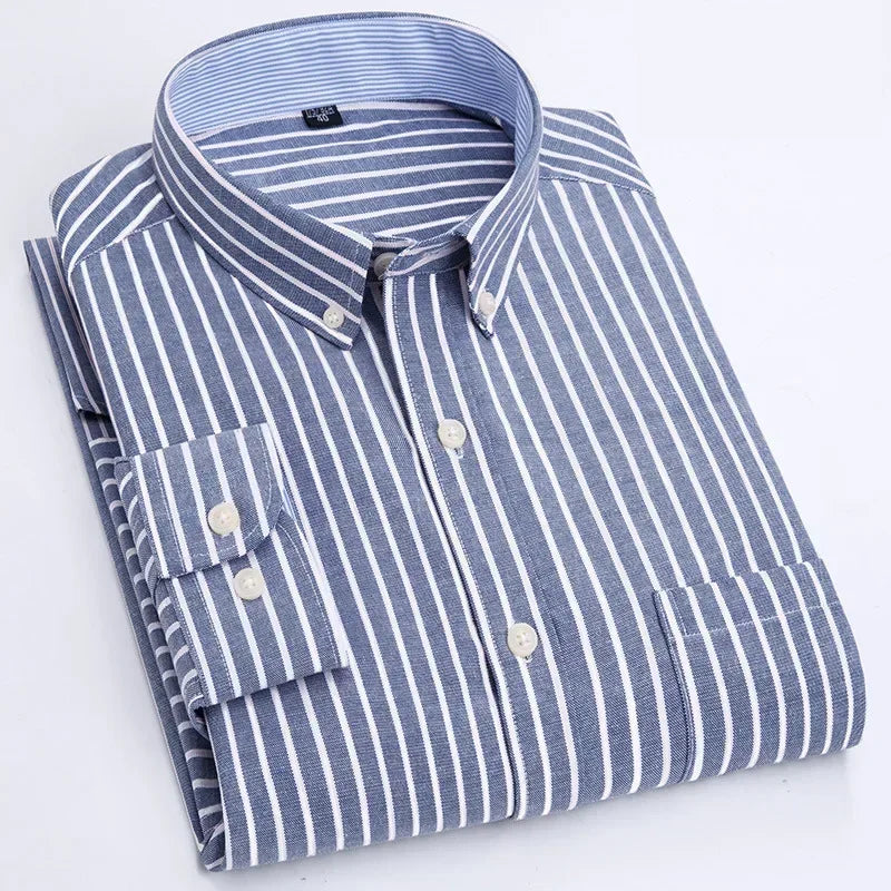 Katoenen shirt met lange mouwen