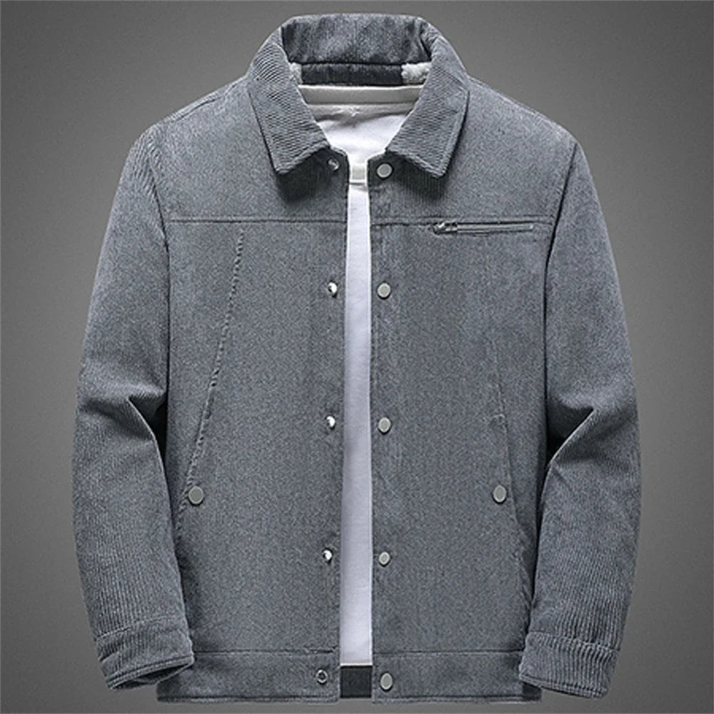 Elegant warm corduroy jasje