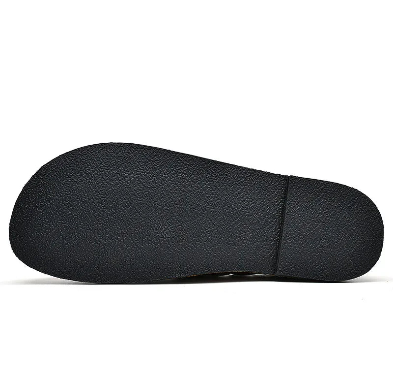 Leren Loafers met gesp