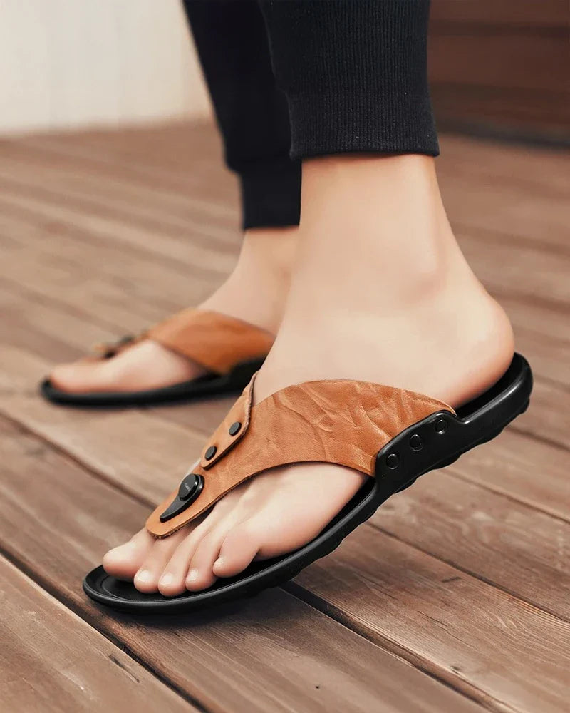 Elegante Leren Sandalen