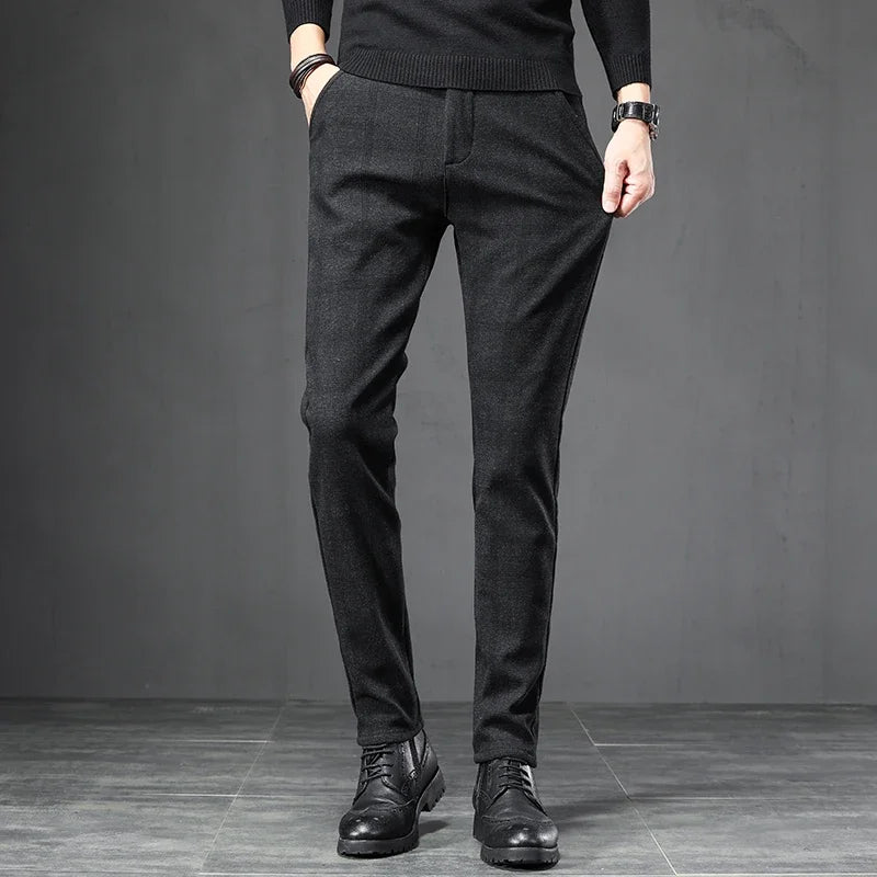 Casual geruite broek