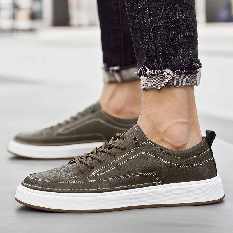Chique leren sneakers
