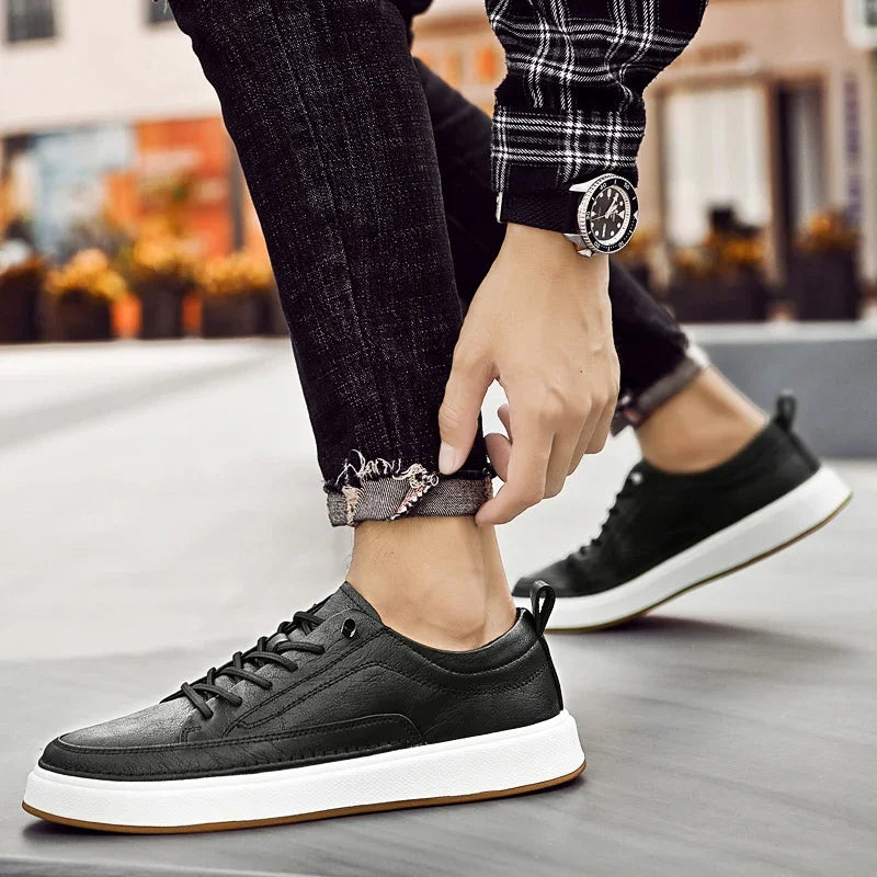 Chique leren sneakers