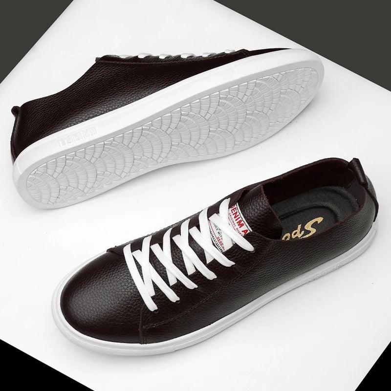 Schoenen van echt leer