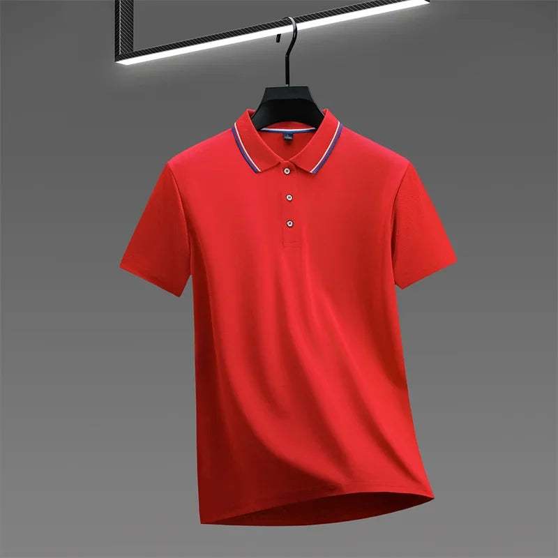 Casual zomer poloshirt