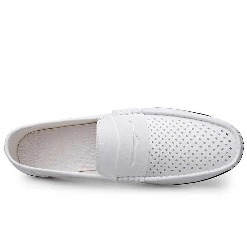 Klassieke Italiaanse leren Loafers