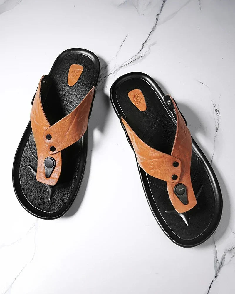 Elegante Leren Sandalen