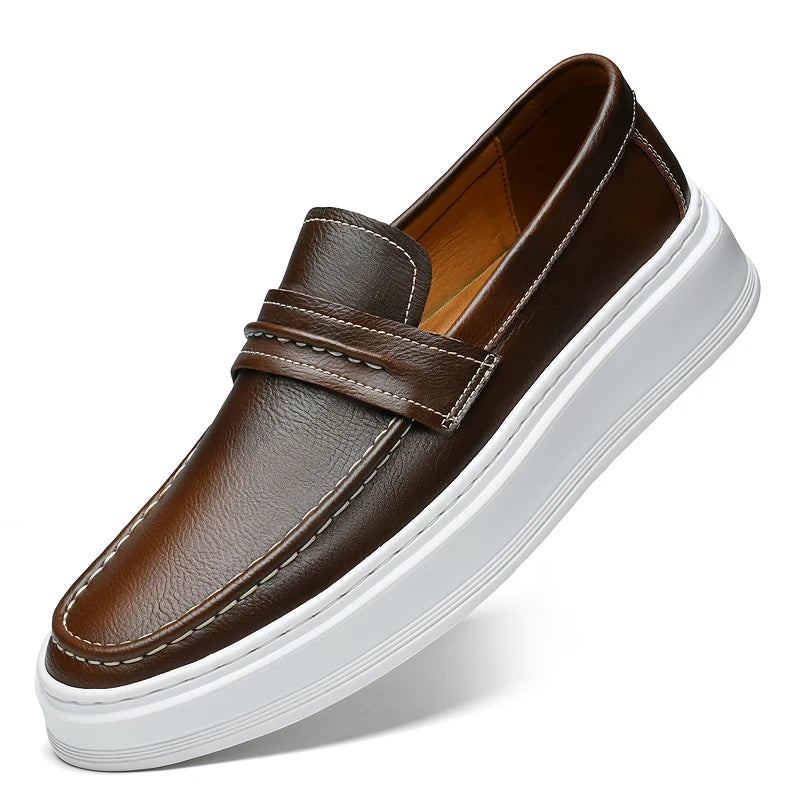 Leren bootschoenen