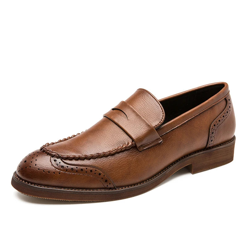 Chique leren Loafers