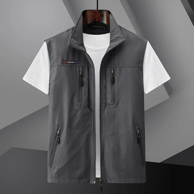Waterdicht vest met meerdere zakken