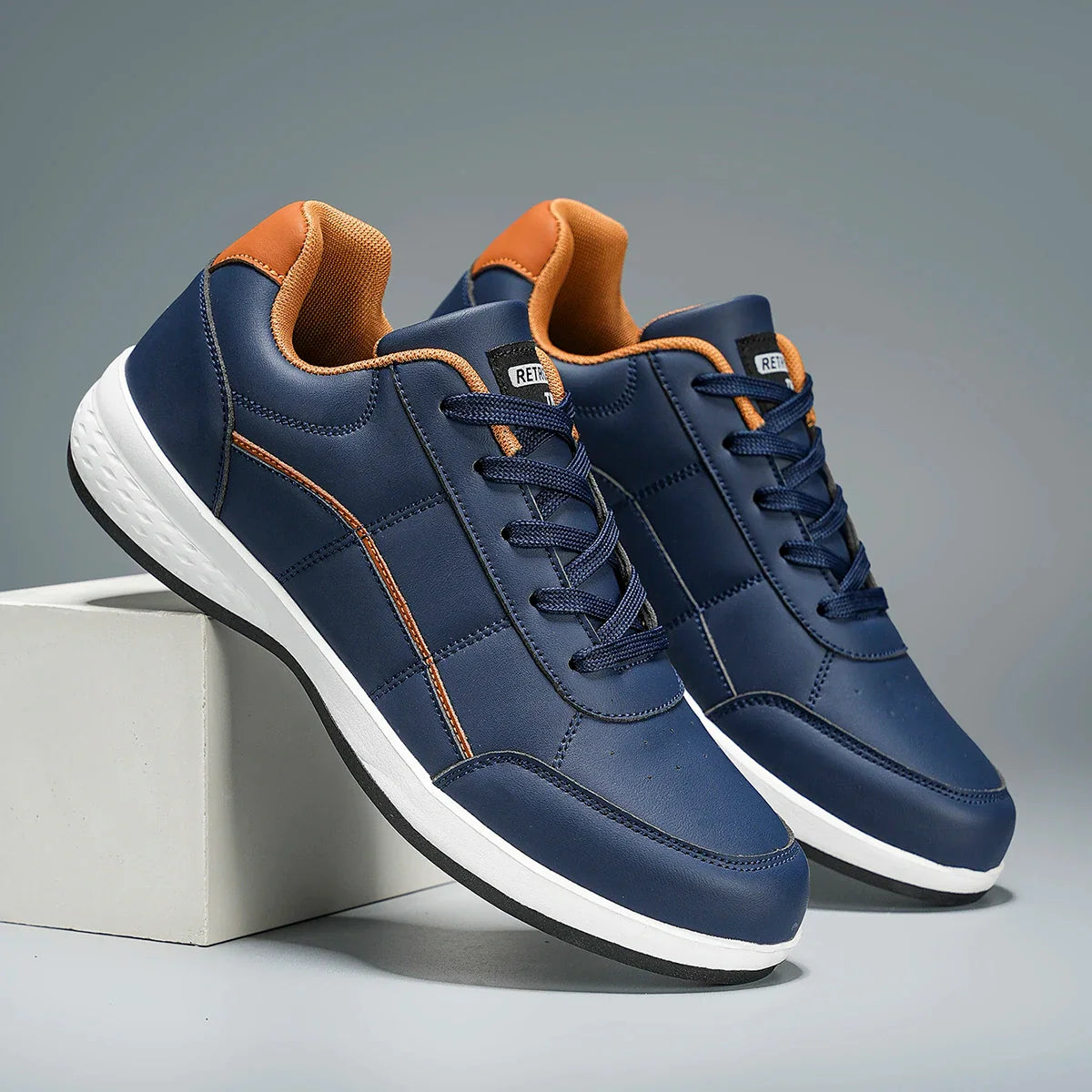 Stijlvolle Leren Sneakers