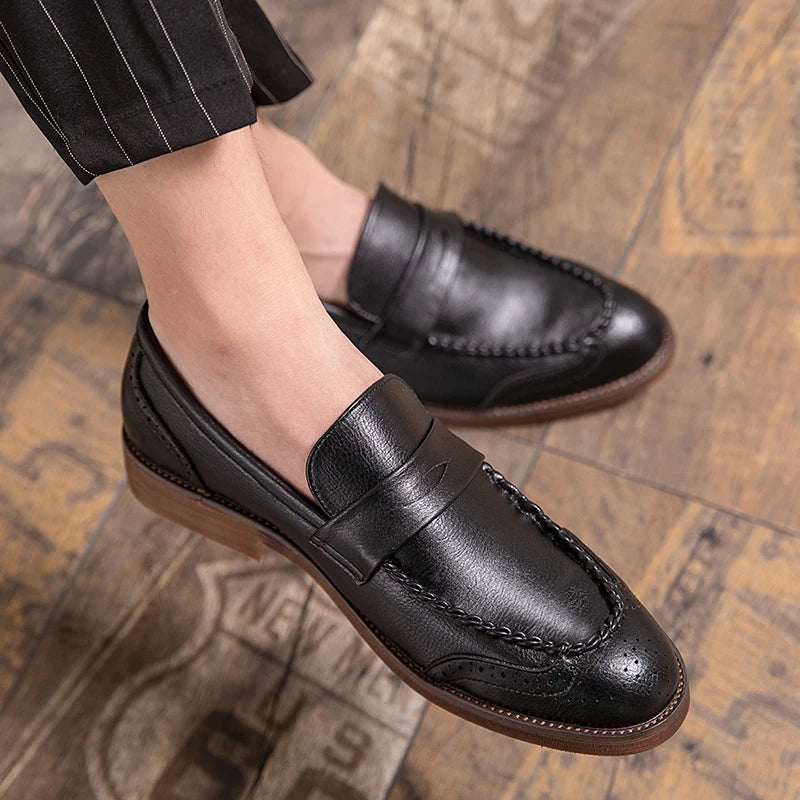 Chique leren Loafers