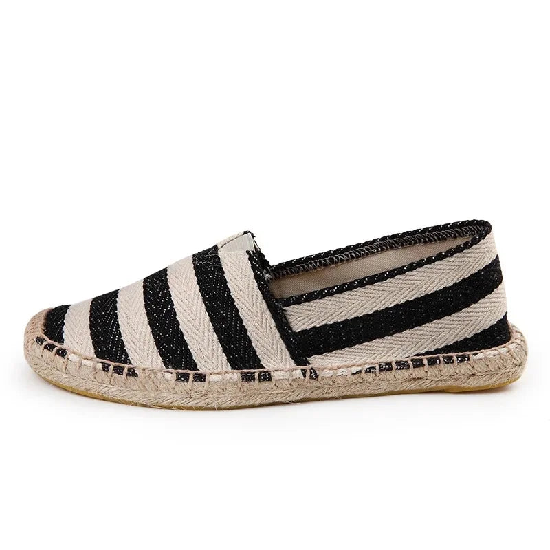 Elegante Espadrilles Canvas
