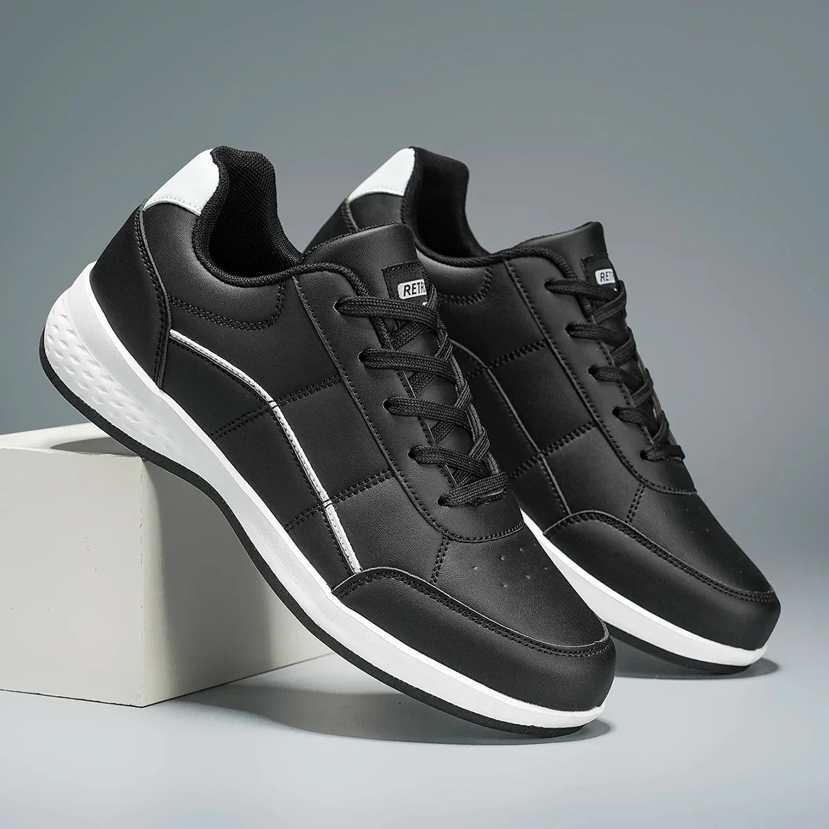Stijlvolle Leren Sneakers