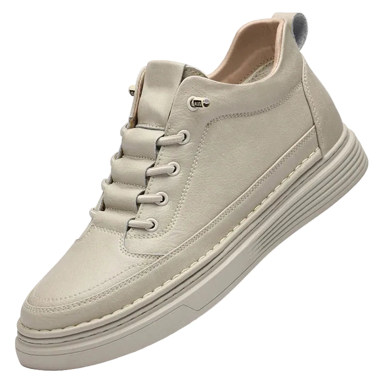 Elegante hoge leren Oxford-schoenen