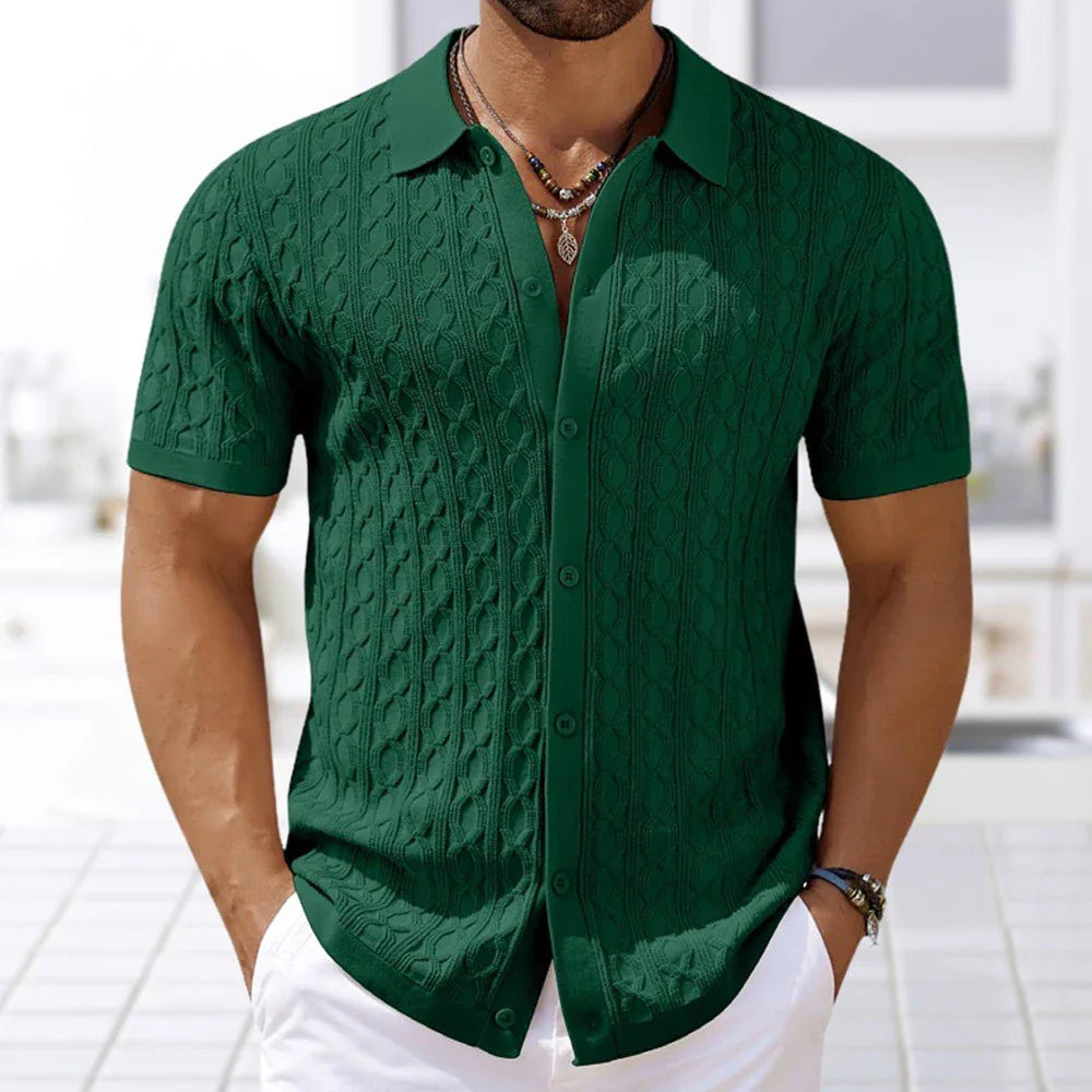 Button-Up Poloshirt