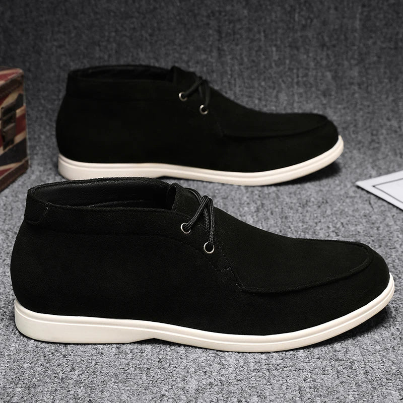 Leren chukka-laarzen