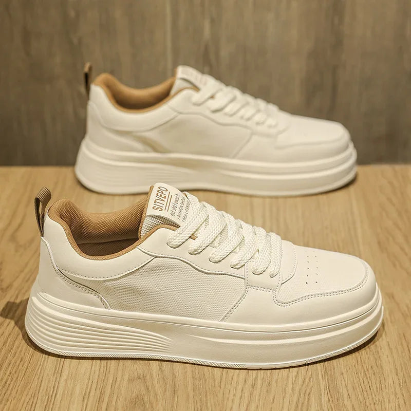 Elegante Leren Sneakers