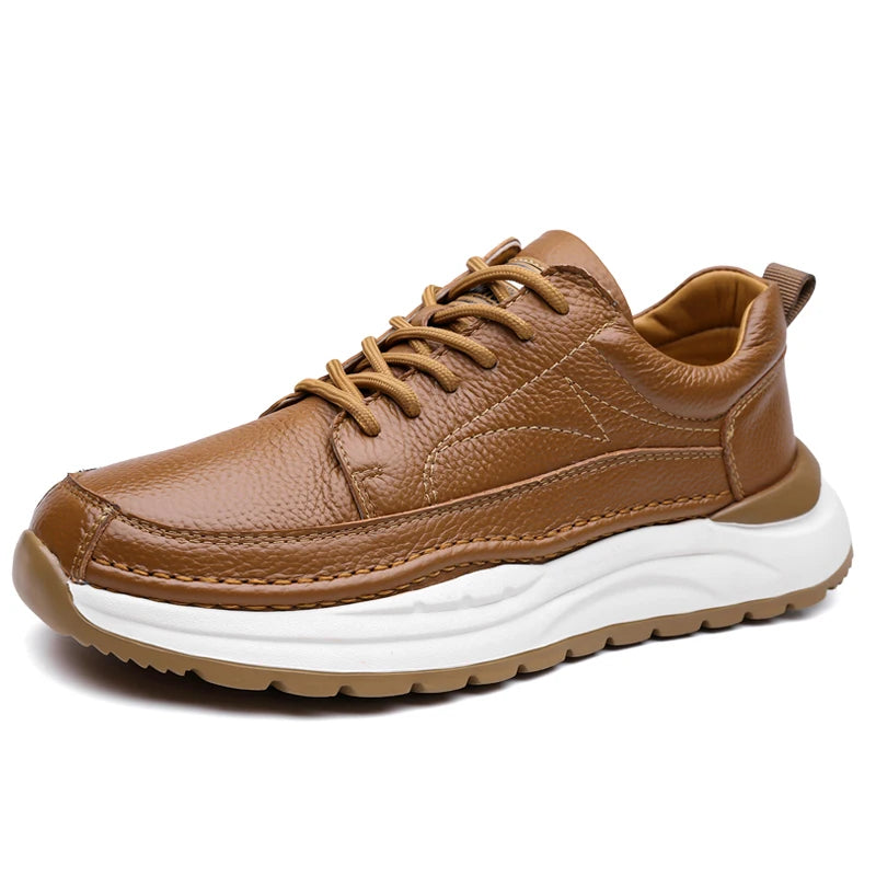 Klassieke leren herenschoenen