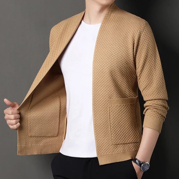 Premium gebreide blazer