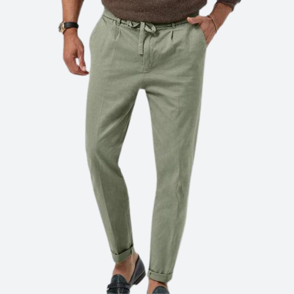 Casual linnen broek