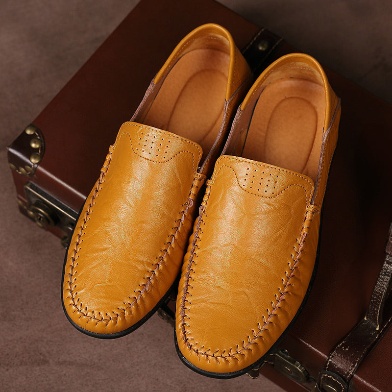 Las Vegas leren Loafers