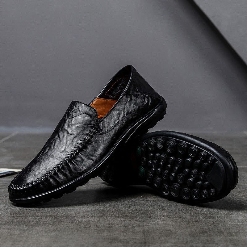 Las Vegas leren Loafers