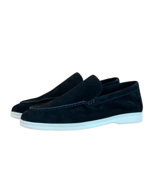 Elegante suède loafers