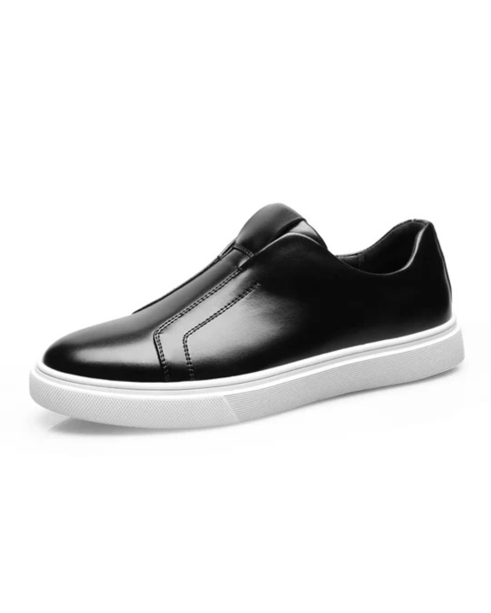Casual leren instapschoenen