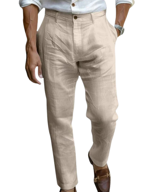 Saint - Tropez Chique Linnen Broek