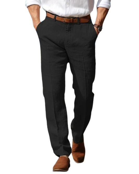 Elegante linnen broek