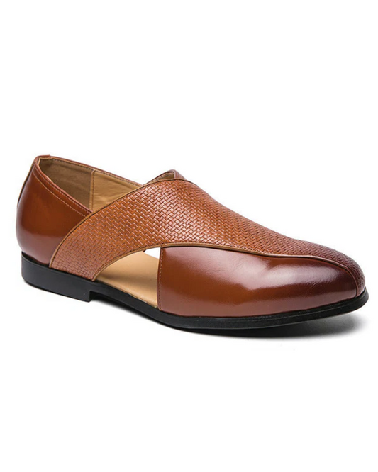 Vintage leren Loafers