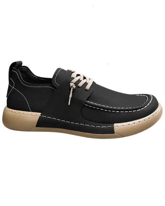 Klassieke Italiaanse Leren Sneakers