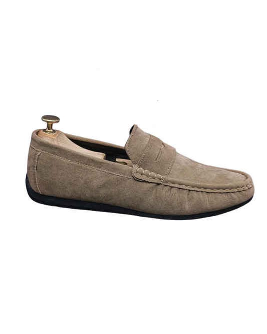 Lichtgewicht suède Loafers