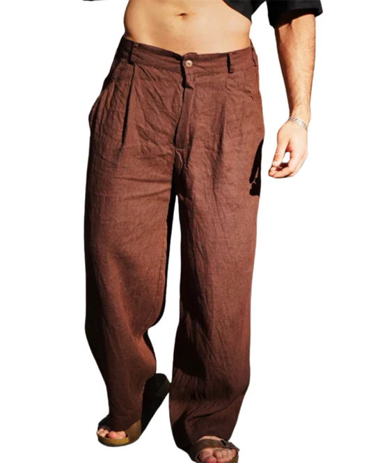 Casual linnen broek