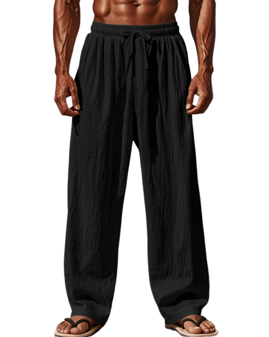 Comfortabele linnen broek