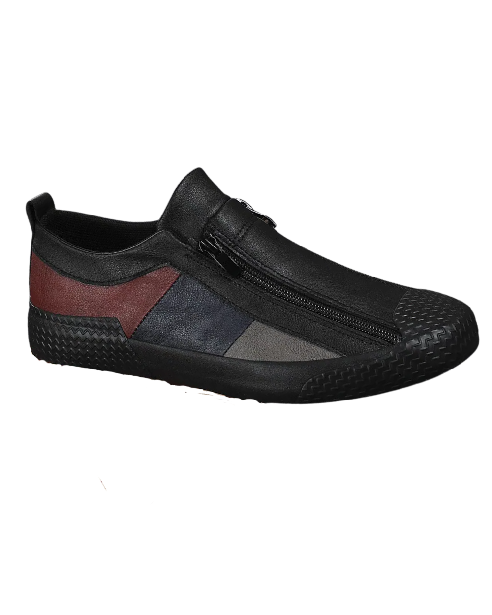 Leren schoenen met rits
