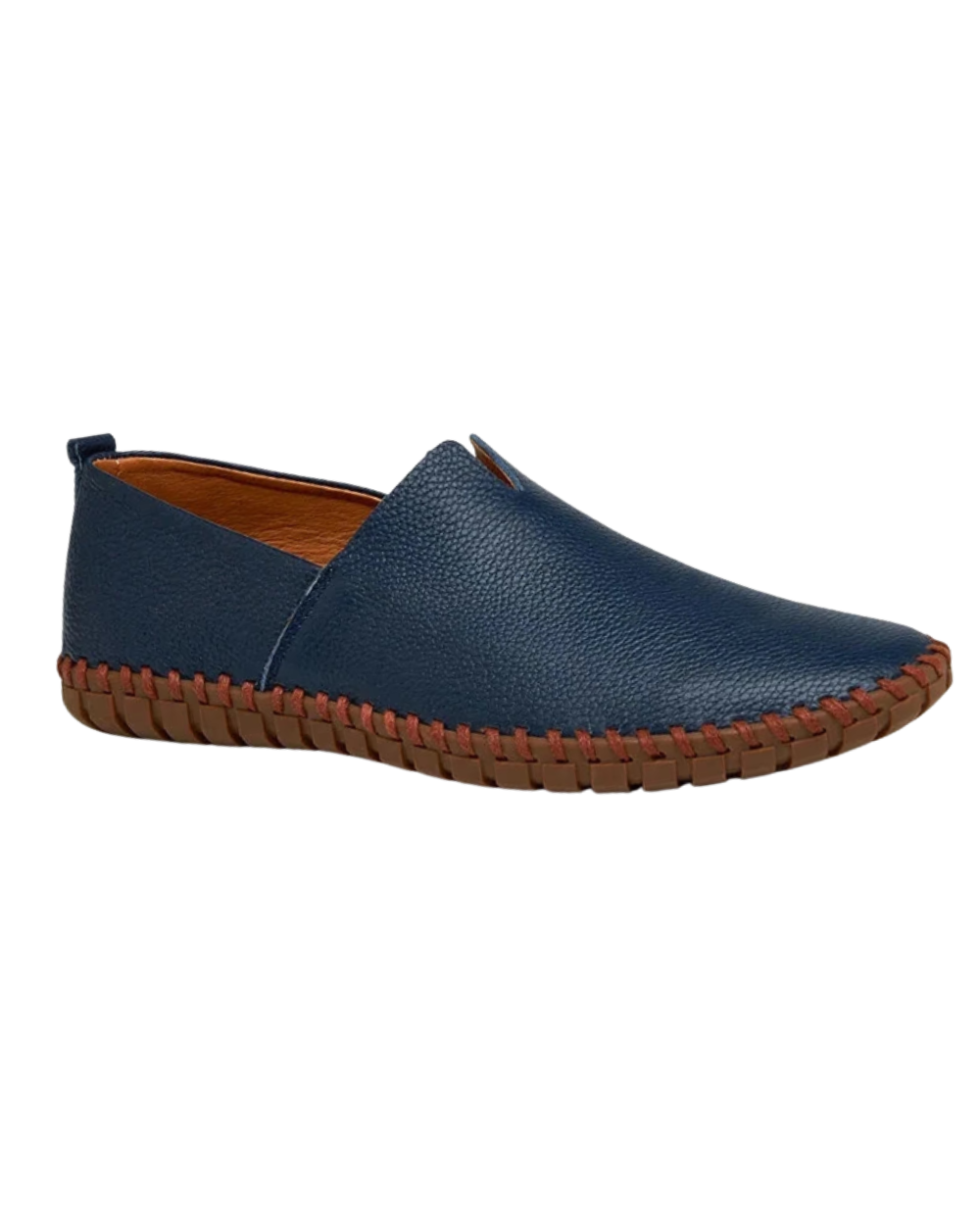Elegante, ademende leren Loafers