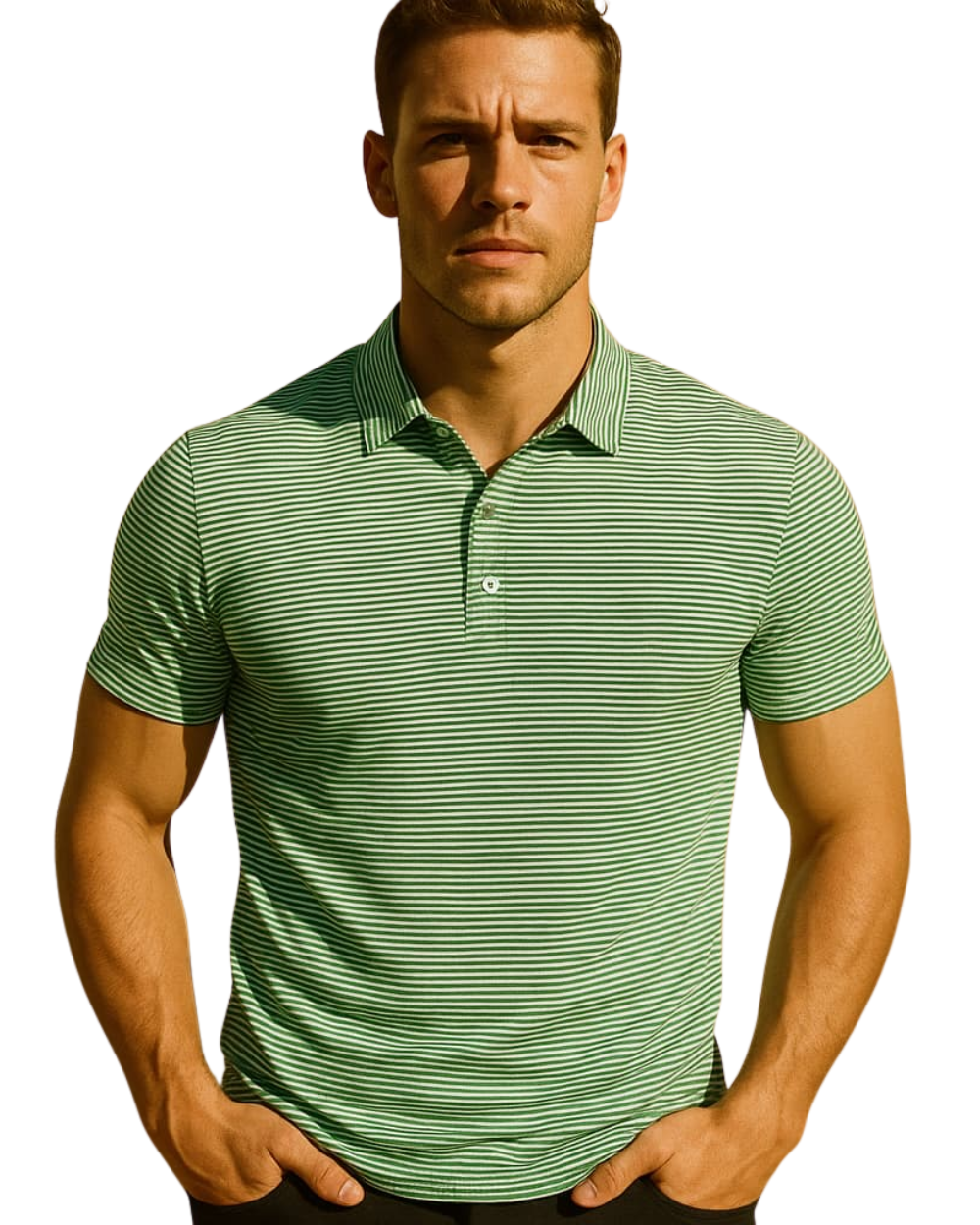 Gestreept poloshirt