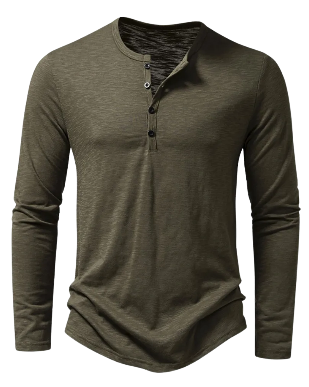 Katoenen poloshirt met lange mouwen