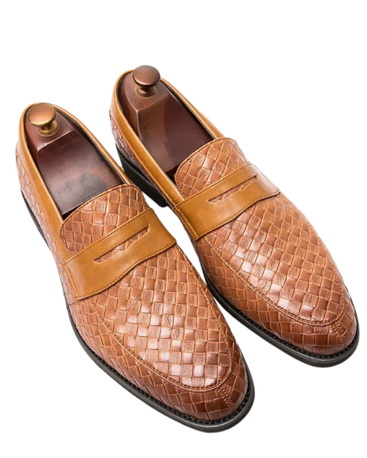 Elegante Geweven Loafers