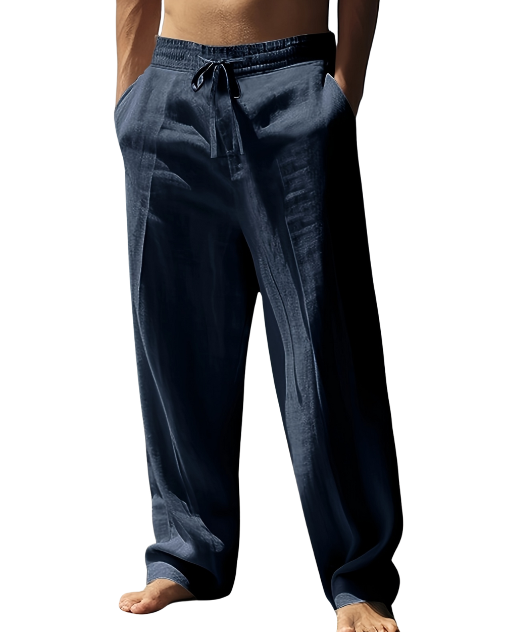 Casual linnen broek