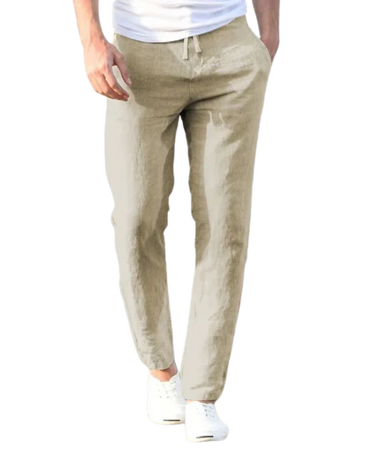 Casual linnen broek