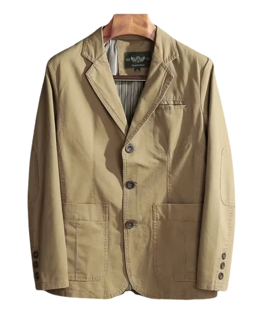 Italiaanse katoenen blazer