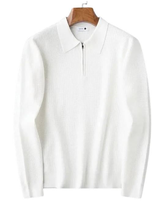Elegante heren trui met rits