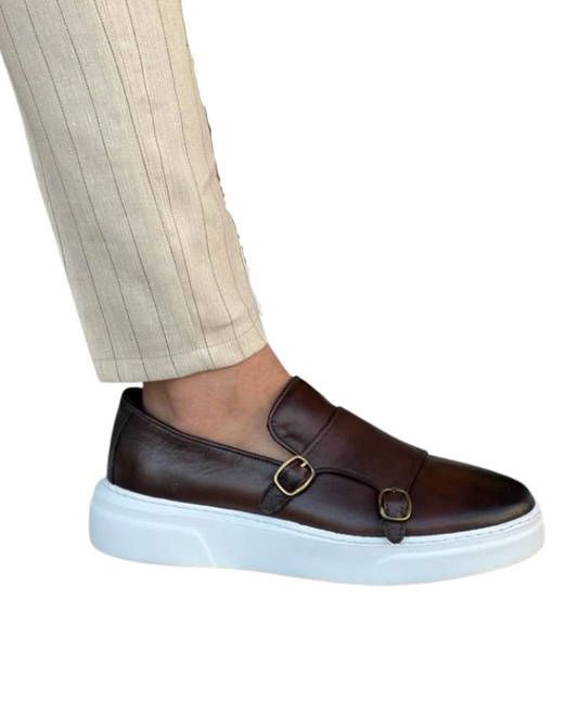Leren Slip-On Loafers