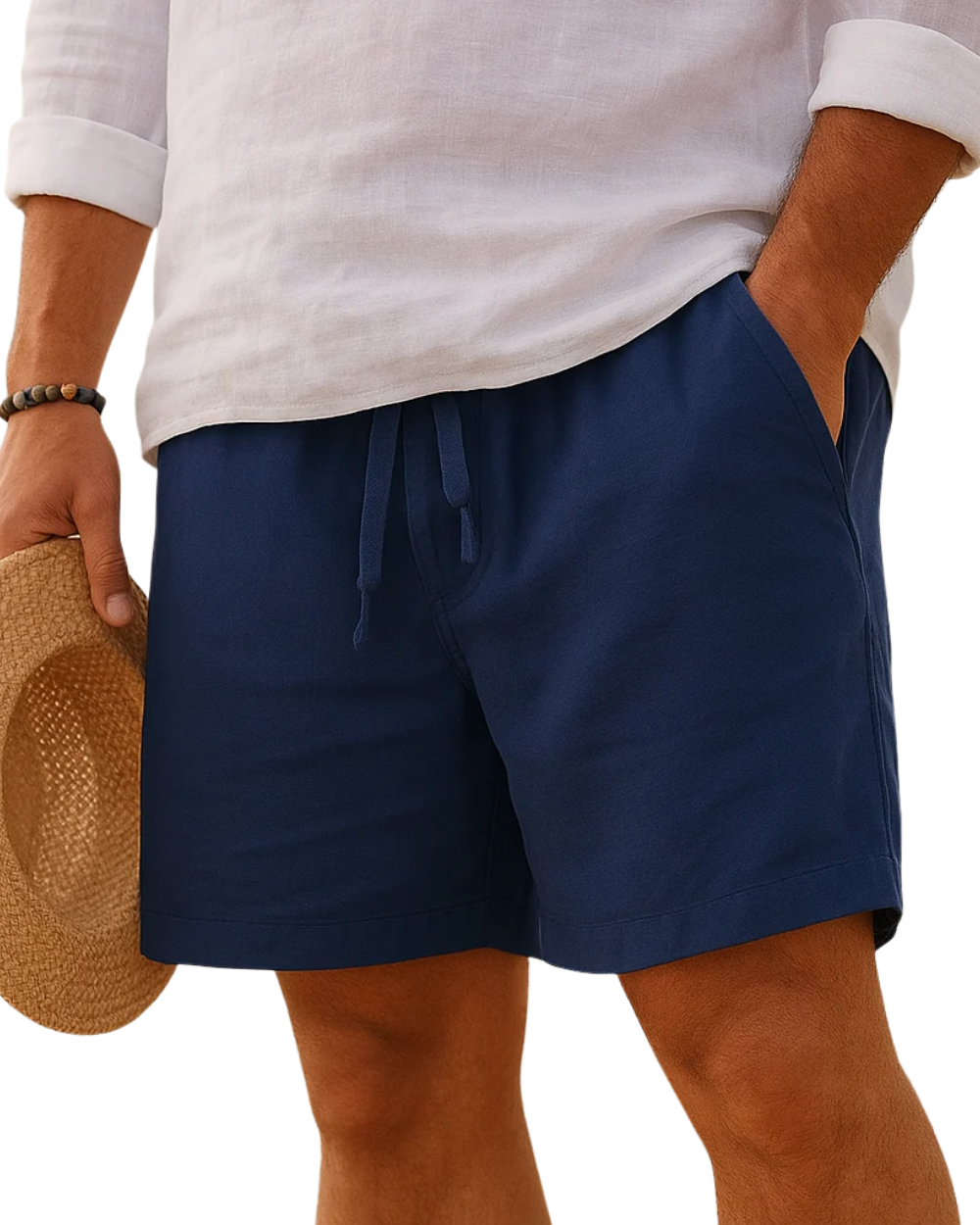 Elegante linnen short