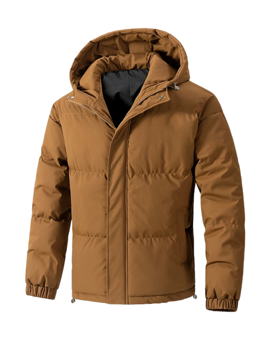 Elegante parka met capuchon