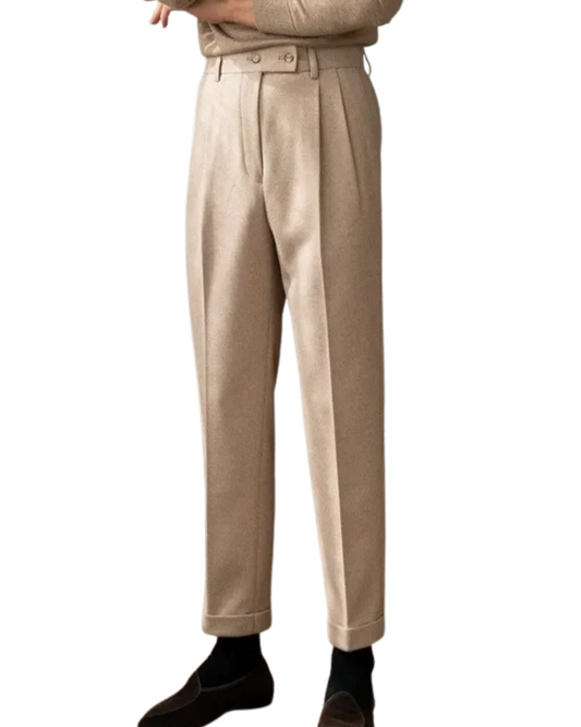Chique broek met hoge taille